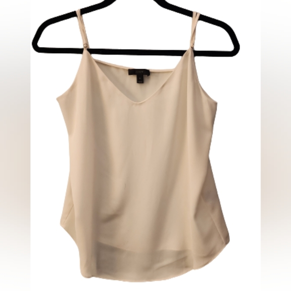 J. Crew Tops - J Crew Camisole Cami Tank Size 6 Ecru Off White Cream EUC Like New